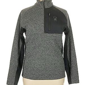 Spyder Womens‎ Pursuit half Zip Jacket - gray Black small